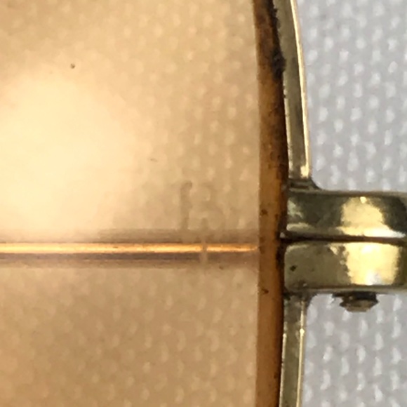 VTG Ray Ban Aviator Sunglasses Gold Retro Oversize - Picture 8 of 8